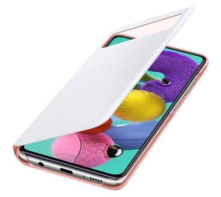 Funda S-View Samsung Galaxy A51 Original (EF-EA515PWEGEU)