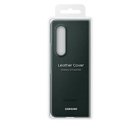Funda de cuero Original Samsung Galaxy Z Fold 3 (EF-VF926LBE)