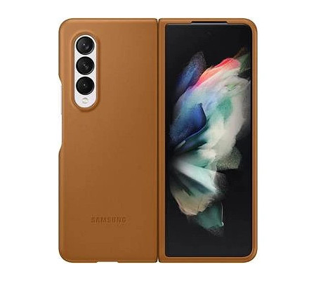 Funda de cuero Original Samsung Galaxy Z Fold 3 (EF-VF926LBE)