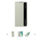 Funda Original Clear View Samsung Galaxy S21 FE (EF-ZG990CBE)