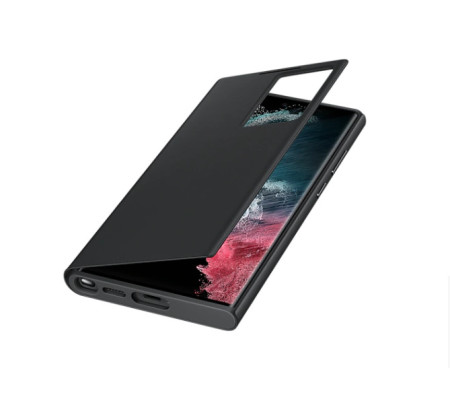 Funda original Clear View Samsung Galaxy S22 Ultra (EF-ZS908CBE)