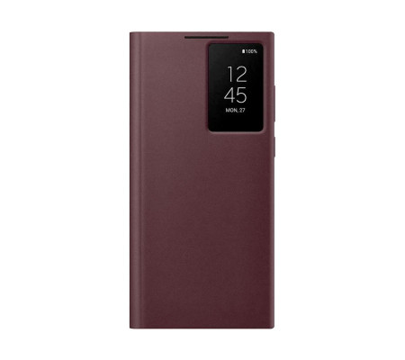 Funda original Clear View Samsung Galaxy S22 Ultra (EF-ZS908CBE)