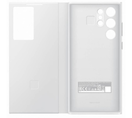 Funda original Clear View Samsung Galaxy S22 Ultra (EF-ZS908CBE)
