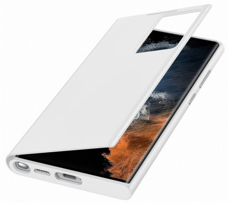 Funda original Clear View Samsung Galaxy S22 Ultra (EF-ZS908CBE)