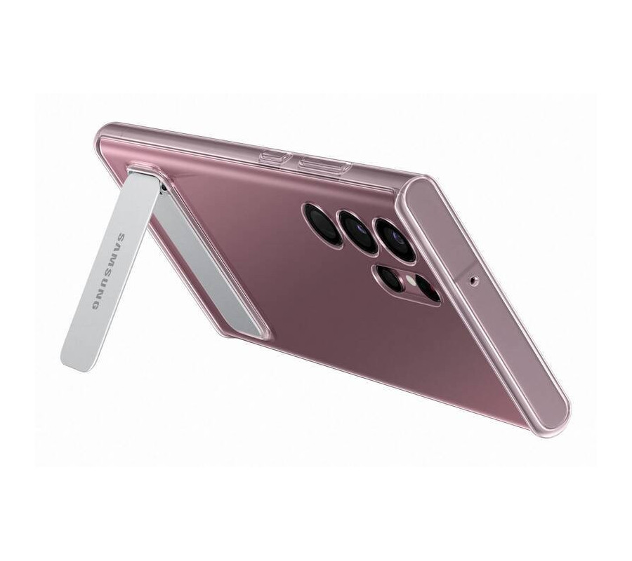 Funda original Clear Standing Samsung Galaxy S22 Ultra (EF-JS908CTE)