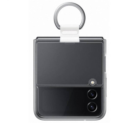 Funda Clear Cover con Anillo Samsung Galaxy Z Flip 4 (EF-OF721CTE)