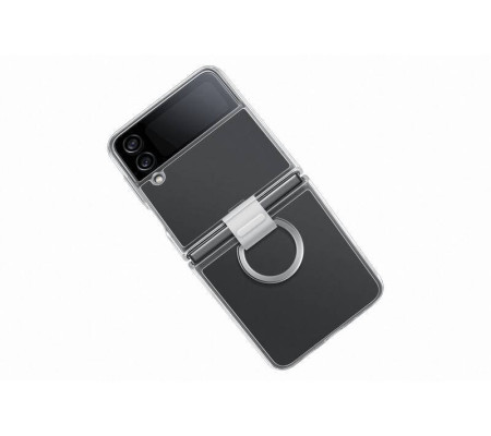 Funda Clear Cover con Anillo Samsung Galaxy Z Flip 4 (EF-OF721CTE)