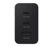 Cargador De Pared Samsung 2xUsb-C 1xUsb 65w (EP-T6530NBE)