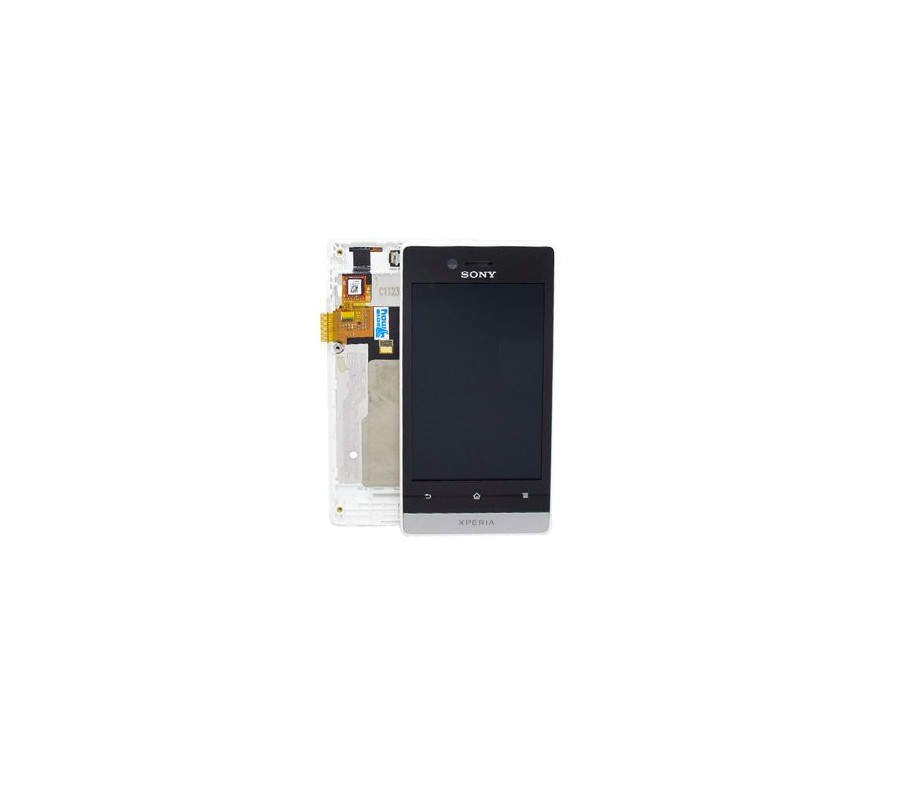 Pantalla completa + frontal Sony Xperia Miro ST23i. Original