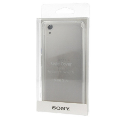 Cubierta Trasera Original Sony Xperia X (SBC20) Transparente