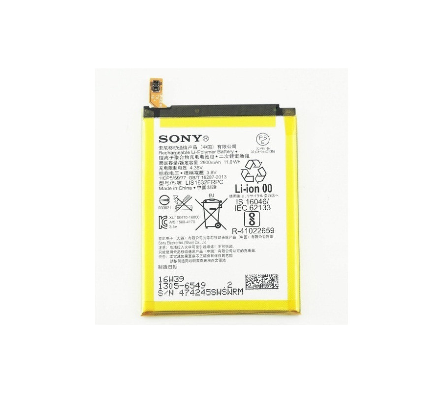 Bateria Original Sony Xperia XZ (F8331), XZ Dual SIM (F8332), XZs