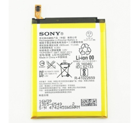 Bateria Original Sony Xperia XZ (F8331), XZ Dual SIM (F8332), XZs