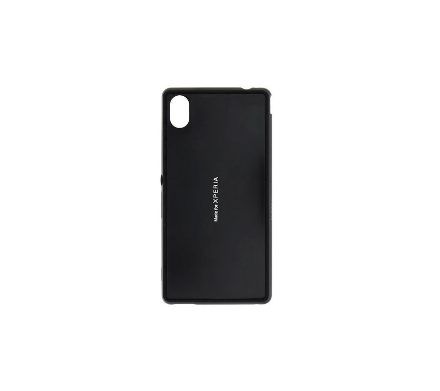 Cubierta Trasera Original Gel Shell Sony Xperia Z3+ (SMA4157B). Negro