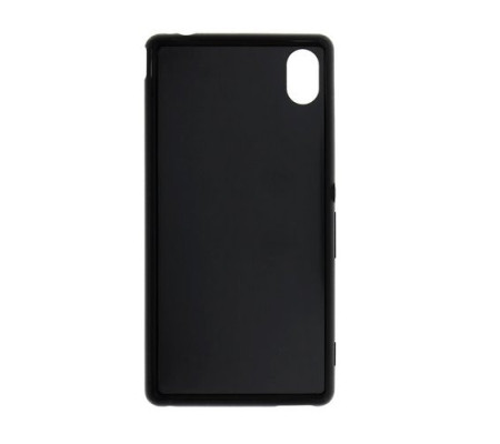 Cubierta Trasera Original Gel Shell Sony Xperia Z3+ (SMA4157B). Negro