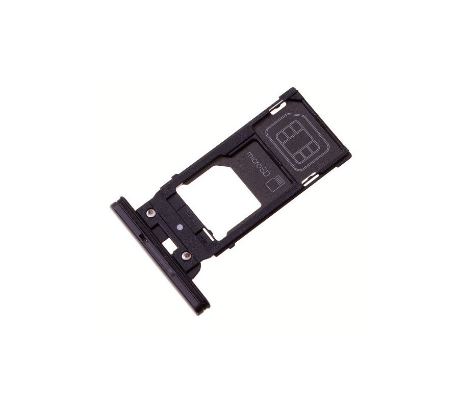 Bandeja Sim Original Xperia XZ2 Premium (H8116) negro