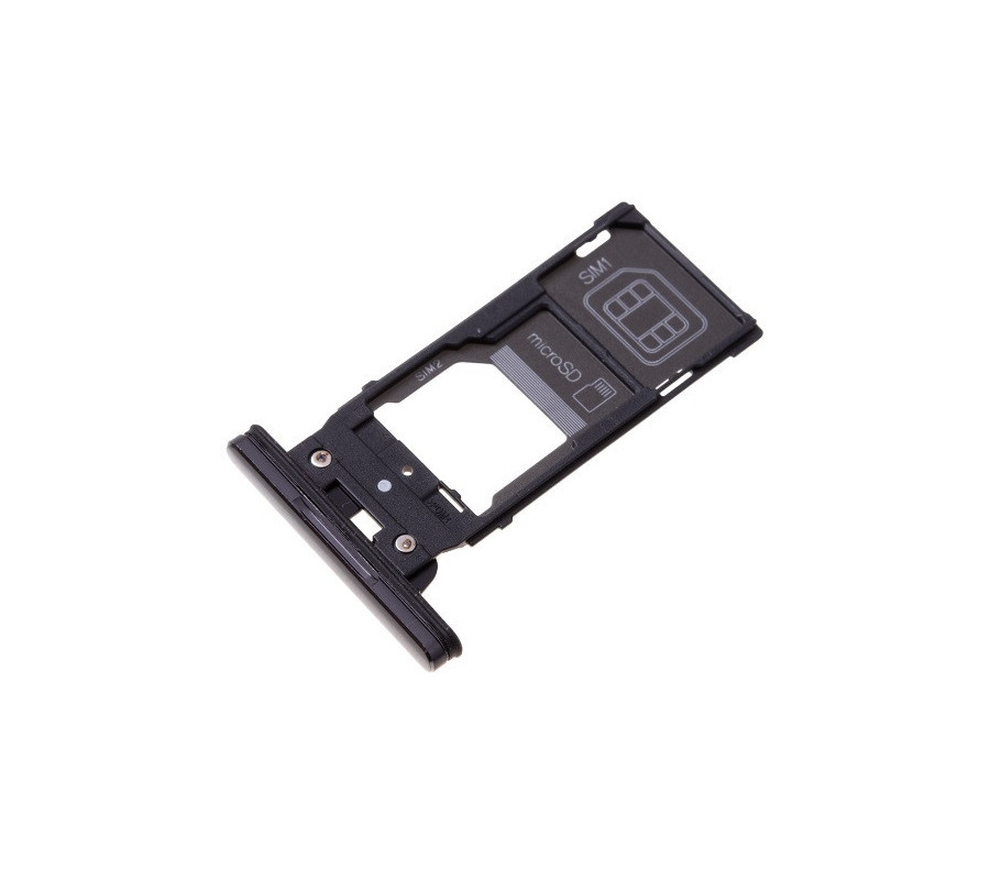 Bandeja Sim Original Xperia XZ2 Premium Dual SIM (H8166) negro