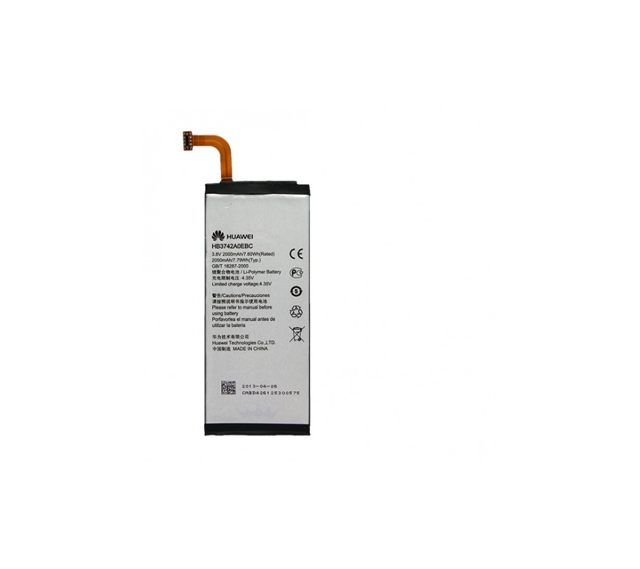Bateria Original Huawei Ascend P6, P7 Mini, Ascend G6 (HB3742A0EBC)