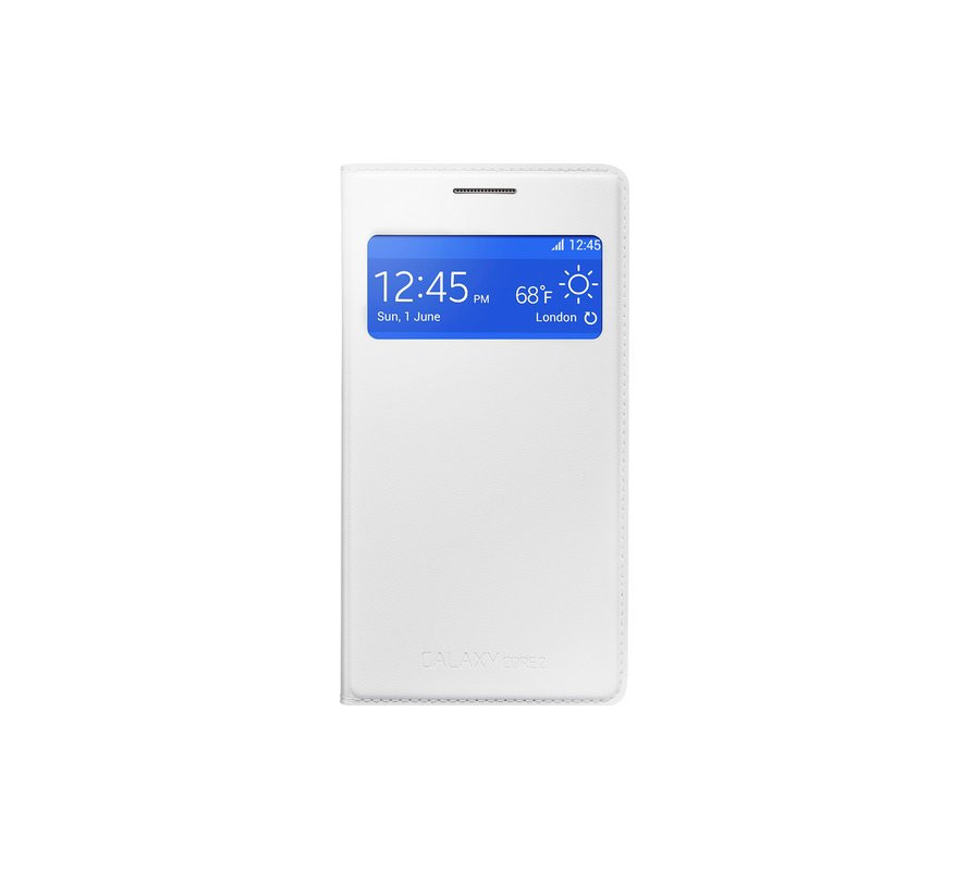 Funda S-View Original Samsung Galaxy Core 2 (EF-CG355BBE)