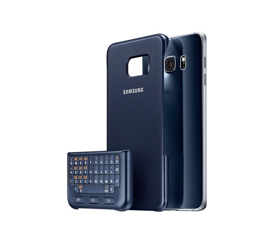 Cubierta Trasera + Teclado Original Samsung Galaxy S6 Edge+ (EJ-CG928M). QWERTZ