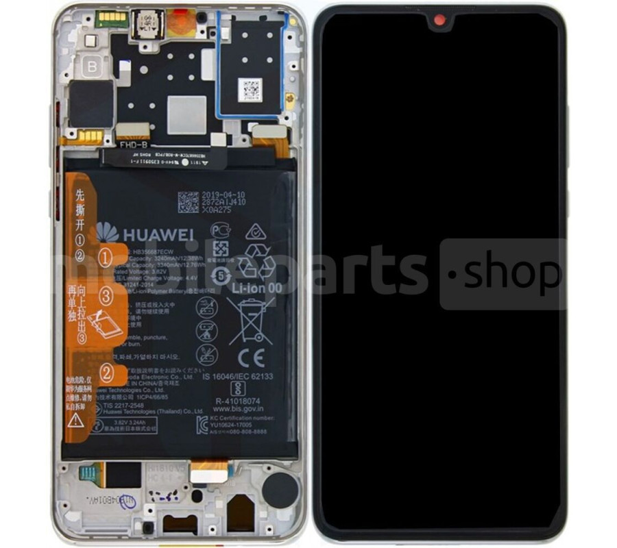 Pantalla Completa Original Huawei P30 Lite (Service Pack) + batería