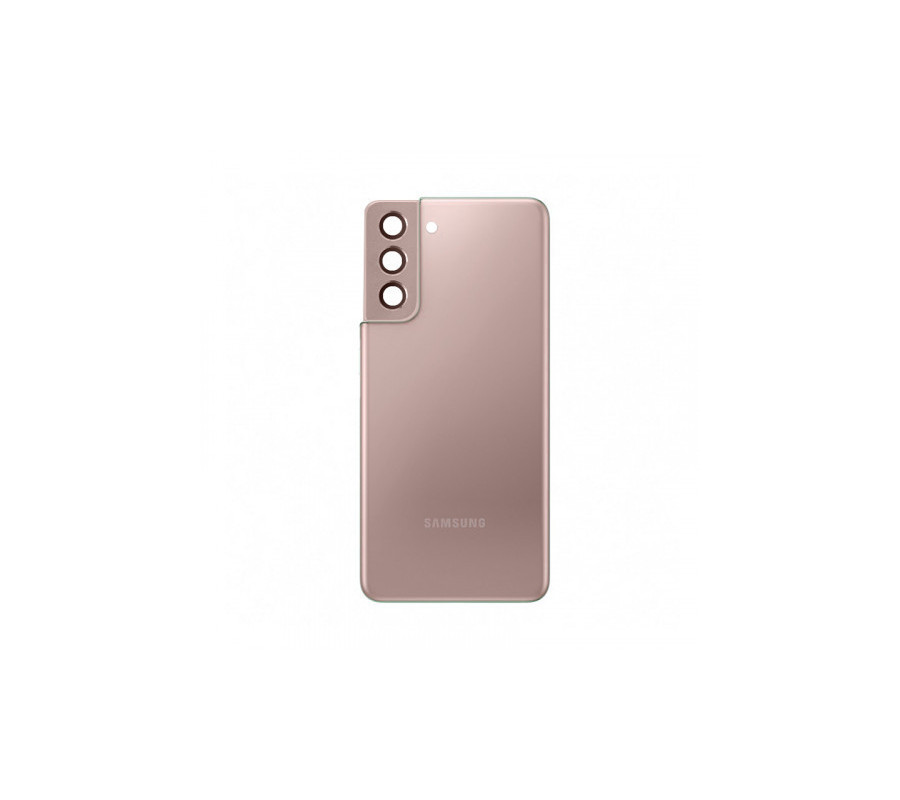 Carcasa Trasera con lente Samsung Galaxy S21 . Compatible sin Logo