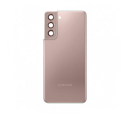 Carcasa Trasera con lente Samsung Galaxy S21 . Compatible sin Logo