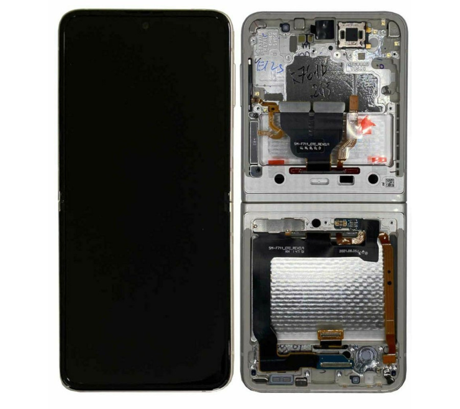 Pantalla Completa Original Samsung Galaxy Z Flip 3 5G (F711B) Service Pack