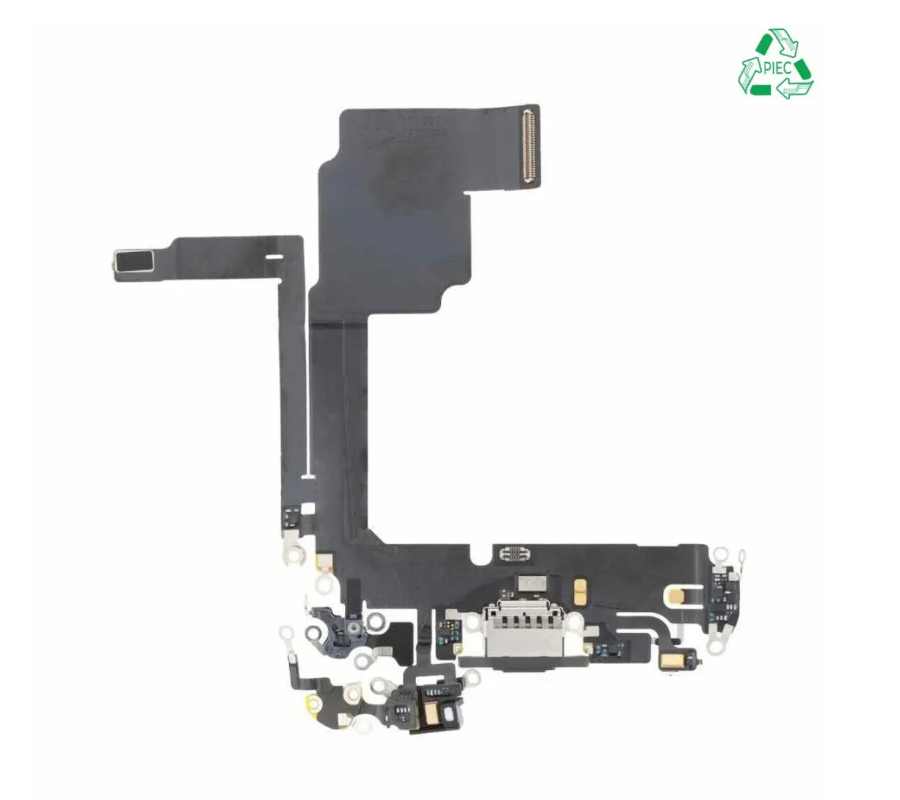 Conector de carga original iPhone 15 Pro Negro