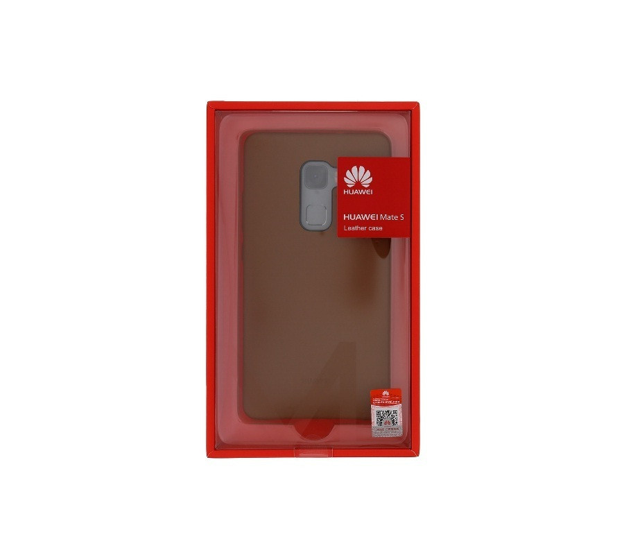 Cubierta Trasera Original de cuero Huawei Mate S