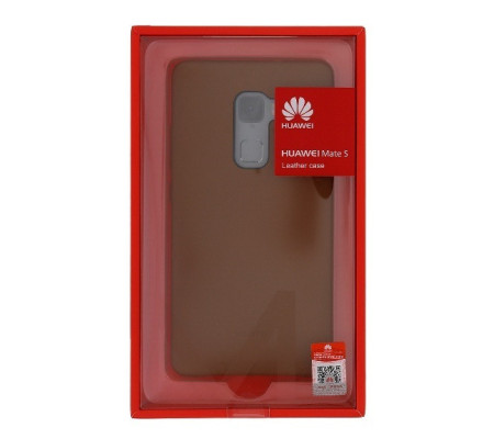 Cubierta Trasera Original de cuero Huawei Mate S