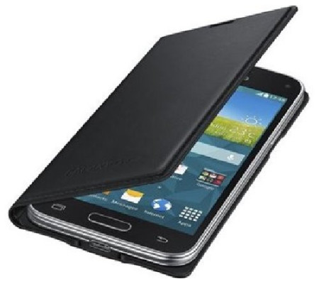 Funda Flip Original Galaxy S5 Mini G800 (EF-FG800BBEG)