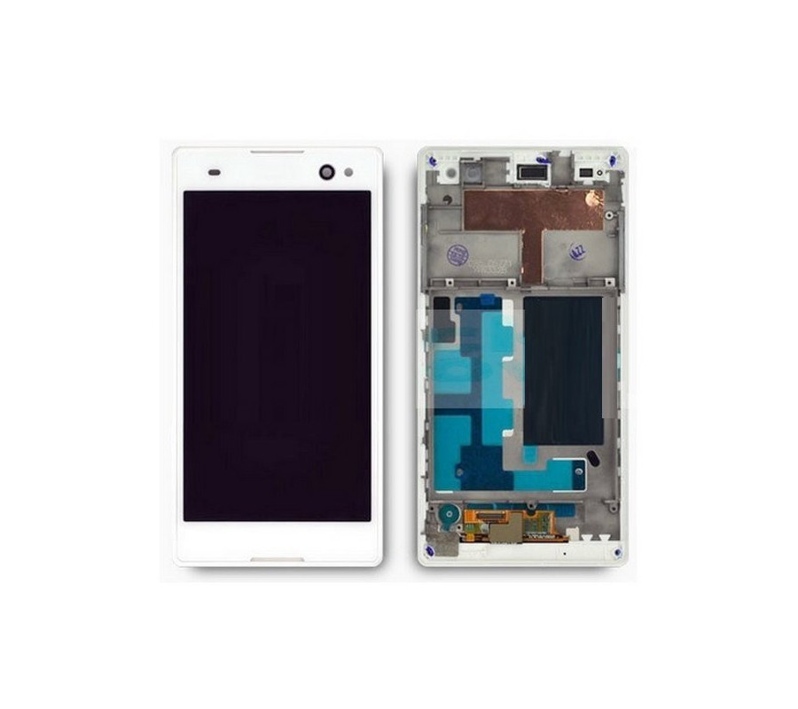 Pantalla Completa + Carcasa Frontal Original Sony Xperia C3