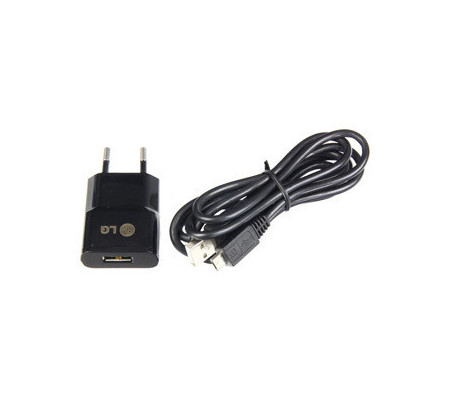 Pack LG cargador red + cable MicroUsb MCS-02. 1200 mAh (Original)