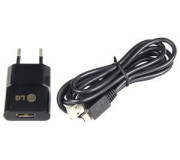 Pack LG cargador red + cable MicroUsb MCS-02. 1200 mAh (Original)