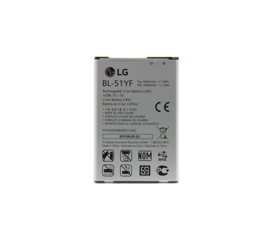 Bateria Original LG G4 (H815/ H818), G4 Stylus BL-51YF.