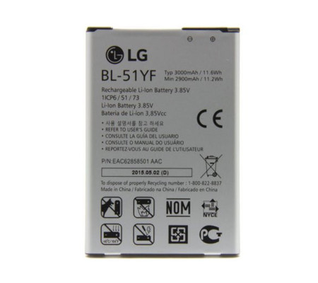 Bateria Original LG G4 (H815/ H818), G4 Stylus BL-51YF.