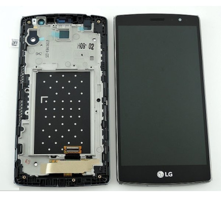 Pantalla Completa + Carcasa Frontal LG G4s (H735). Titanio