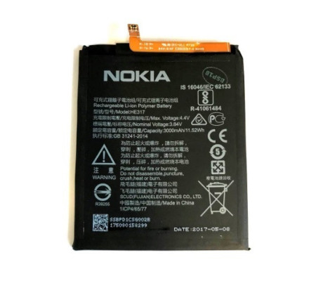 Bateria Original Nokia 6 (HE317) 3000mAh