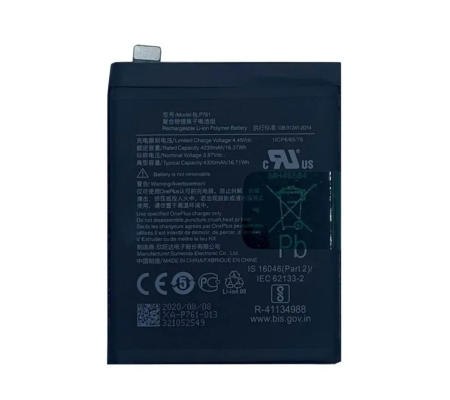 Batería compatible OnePlus 8 BLP761