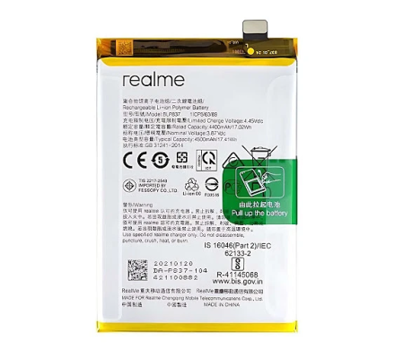 Batería Original Realme 8 Pro 4G/9 Pro+ 4906818 4909547 (BLP837). Service Pack