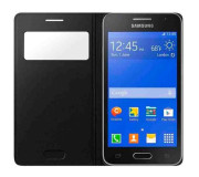 Funda S-View Original Samsung Galaxy Core 2 (EF-CG355BBE)