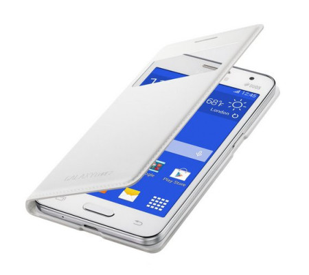 Funda S-View Original Samsung Galaxy Core 2 (EF-CG355BBE)