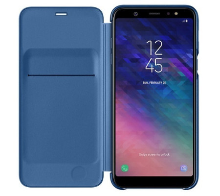 Funda Flip Original Samsung Galaxy A6+ (2018) EF-WA605C