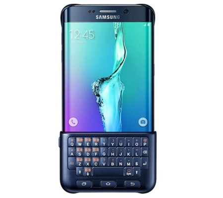 Cubierta Trasera + Teclado Original Samsung Galaxy S6 Edge+ (EJ-CG928M). QWERTZ