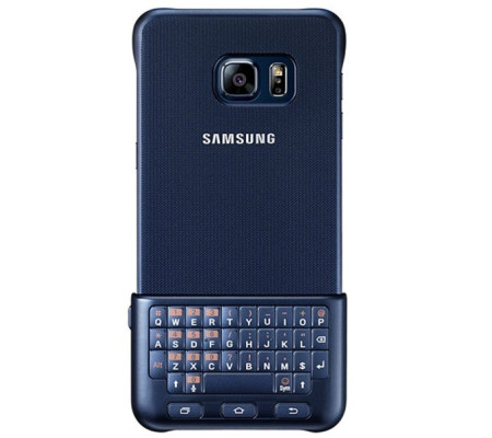 Cubierta Trasera + Teclado Original Samsung Galaxy S6 Edge+ (EJ-CG928M). QWERTZ