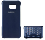Cubierta Trasera + Teclado Original Samsung Galaxy S6 Edge+ (EJ-CG928M). QWERTZ