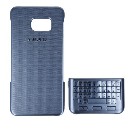 Cubierta Trasera + Teclado Original Samsung Galaxy S6 Edge+ (EJ-CG928M). QWERTZ