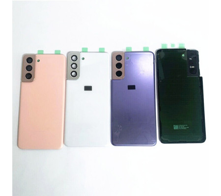 Carcasa Trasera con lente Samsung Galaxy S21 . Compatible sin Logo