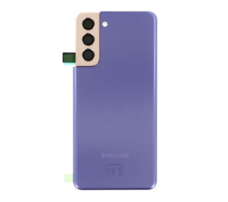 Carcasa Trasera con lente Samsung Galaxy S21 . Compatible sin Logo