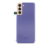 Carcasa Trasera con lente Samsung Galaxy S21 . Compatible sin Logo